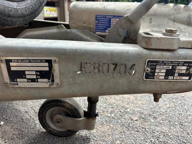 Ifor Williams 16ft Tri Axle Trailer.